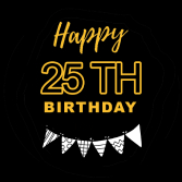 25th birthday