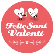 Red sweet Sant Valentí