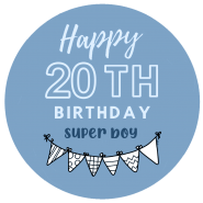 20h birthday boy