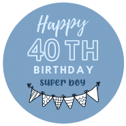 40h birthday boy