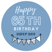65h birthday boy